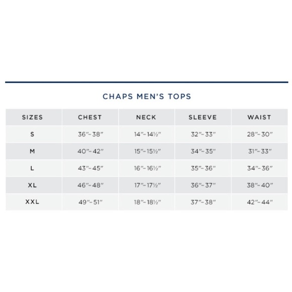 CHAPS Men's Shirt Polo Golf Cotton Short Sleeves Blue Large - Picture 8 of 9